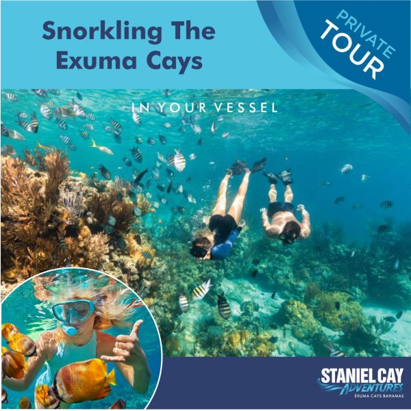 Exploring the Exuma Cays with Staniel Cay Adventures.