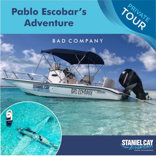 Pablo Escobar's thrilling adventure with Staniel Cay Adventures.