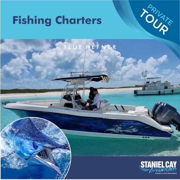 Fishing charters in the Bahamas offering Scuba Diving Exuma and Staniel Cay Adventures with Fishing Charter Miss Tress.