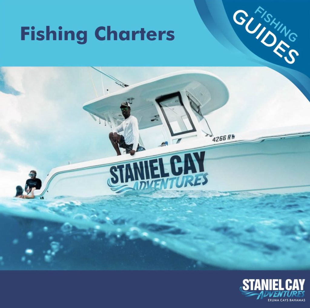 Stanley offers Fishing Charters In Your Vessel with Gear with opportunities for Scuba Diving in Exuma and Staniel Cay Adventures.