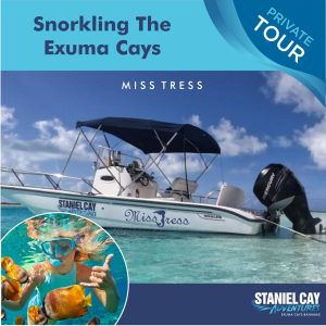Exploring the Exuma Cays on a Private Tour: Snorkeling The Exuma Cay’s Miss Tress.